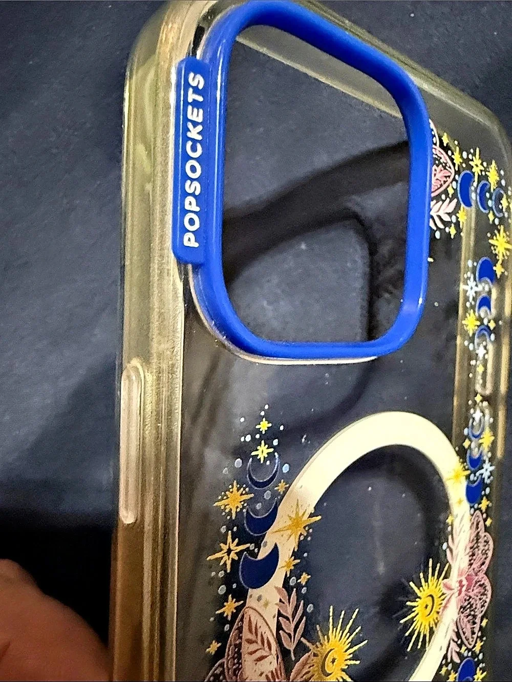 POPSOCKETS Celestial Butterfly Phone Case Cobalt Blue